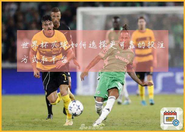 世界杯买球如何选择更可靠的投注方式和平台