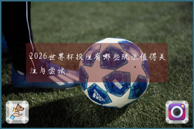 2026世界杯投注有哪些玩法值得关注与尝试
