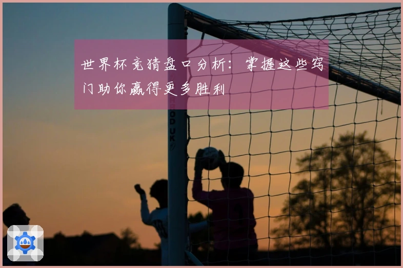 世界杯竞猜盘口分析：掌握这些窍门助你赢得更多胜利